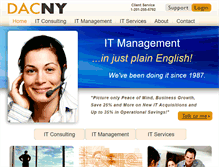 Tablet Screenshot of dacny.com